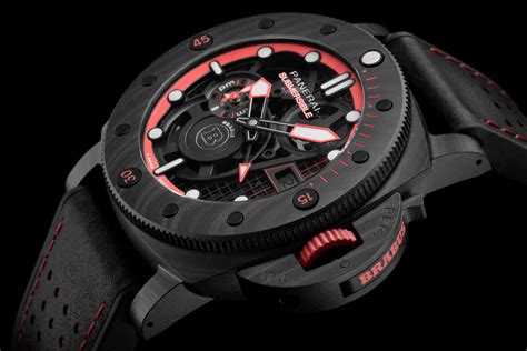 panerai wasserbüffel braun|panerai submersible s brabus.